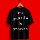 TSHIRT UNISEX OVER MI GUARDA LE STORIES - Thumbnail Image 2